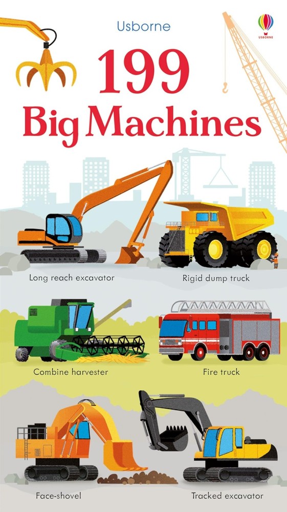 199 Big Machines – board book Jessica Greenwell