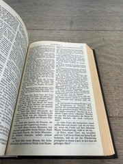 Vintage 1967 Die Bibel Martin Luther National Bible Press Black HC German USA