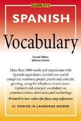 Spanish Vocabulary (Barron’s Vocabulary) – Paperback – VERY GOOD