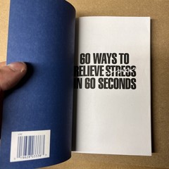 60 Ways to Relieve Stress in 60 Seconds by Manning Rubin (Paperback 1993) Good