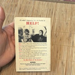 Dell The Beatles in Help! Paperback Novel by Al Hine Film/TV Adaptation