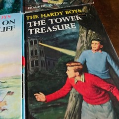 6 Vintage The Hardy Boys Mystery Books Franklin W Dixon Blue Matte 1 – 4 10, 11
