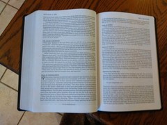 NASB Thinline Bible 1995 Text LARGE PRINT~ retail $54.99~ Black Leathersoft