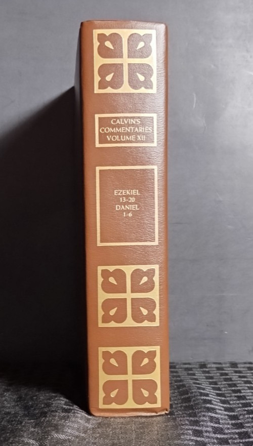 Calvins Commentaries Vol XII Ezekiel Daniel Baker Book House Hardcover 1993