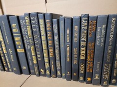 Lot of 10 Hardcover BLACK Book for Decorating Design Staging GOLD/COPPER Letters