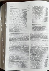 Biblia de Estudio MacArthur,RVR 1960 Letra Grande,Leathersoft, Café, con índice