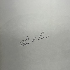 SIGNED Turbines Westward by Thos. R. Lee 1975 160 Pages Hardcover Locomotive