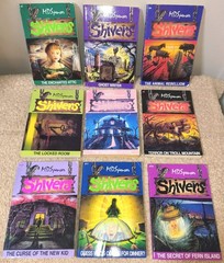 LN 1st EDITION Vintage/90s Lot of (9) Rare SHIVERS Paperback Books 1,3-6,8,10-12