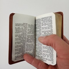 1968 KJV Pocket New Testament Psalms & Proverbs National Bible Press MISPRINT!