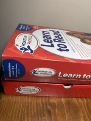 Hooked on Phonics Learn to Read Level 3 & 4 All About Letters 1 & 2 Lot Of 3