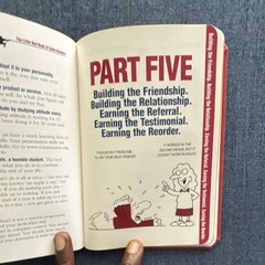 Jeffrey Gitomer Little Red Book of Sales Answers HC 1st Ed Illus 2005 FT