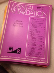 12pcs LOT! RARE FIND! Mental Retardation AAMD Magazines Publications