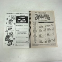 Dell Official Superb Variety Puzzles Spiral Bound January 2011 NEW Rare edition