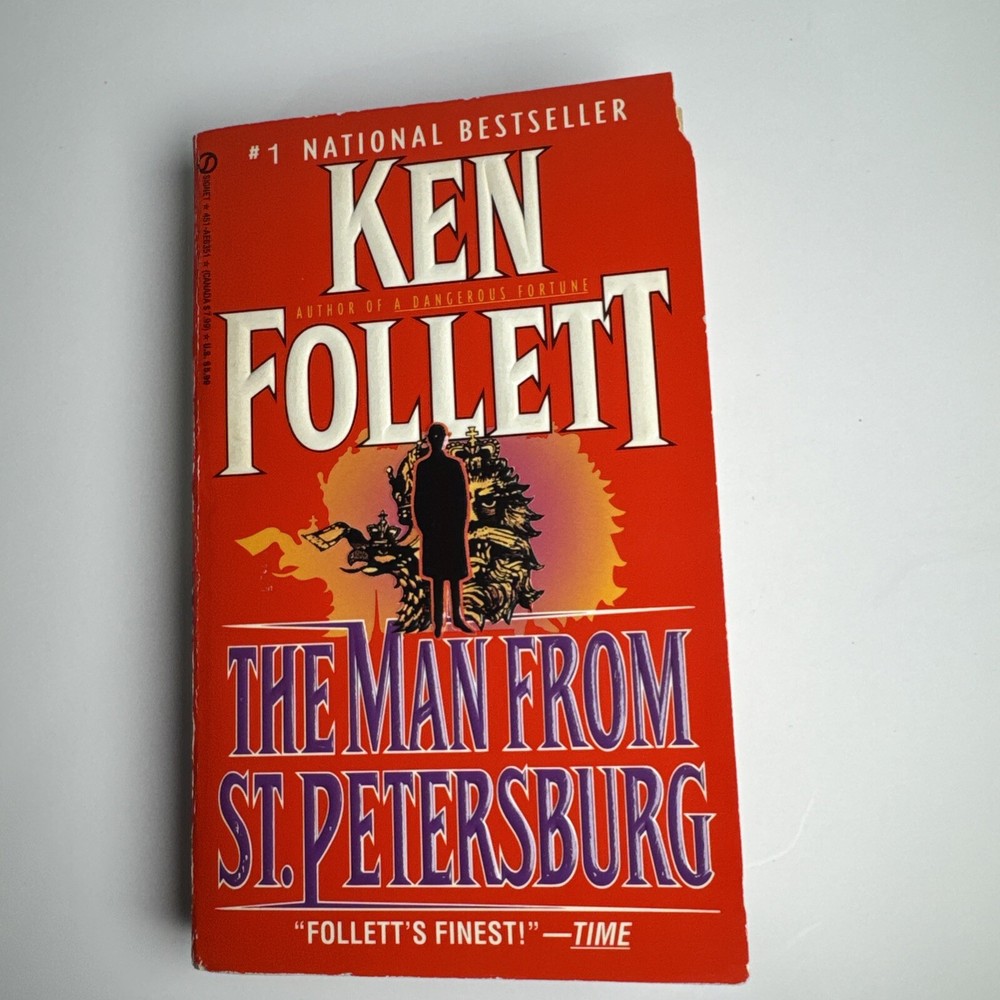 Ken Follet The Man From St. Petersburg Paper Back