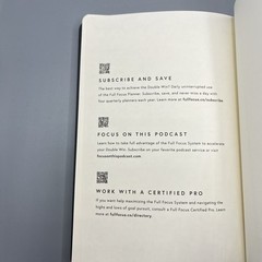 Full Focus Planner Gray Hardcover Productivity Journal Michael Hyatt