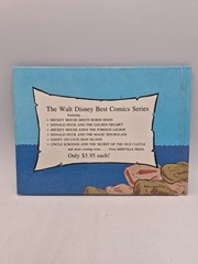 Lot Of 4 Vintage Large Hardcover Disney Comic Books 1980s Read & See Images