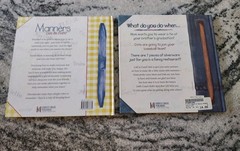 Lot of 2 A Little Book of Manners For Boys And Young Ladies by Emilie Barnes