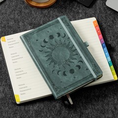 Password Book with Colorful Alphabetical Tabs,5.7″×8.4″ Hardcover Password…