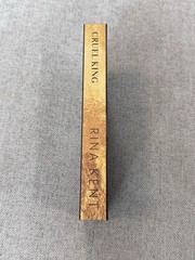 Cruel King By Rina Kent Signed Hardcover Royal Elite Series Out Of Print New OOP