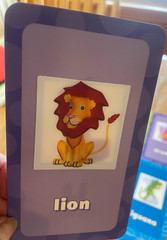 3D Alphabet Flash Cards Think & Blink School Zone, Complete, EXC