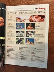 Sports Illustrated Magazine September 27, 2004 – 50th Anniversary Issue