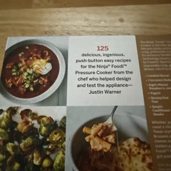 Ultimate Ninja Foodi Pressure Cooker Cookbook : 125 Recipes to Air Fry, NEW