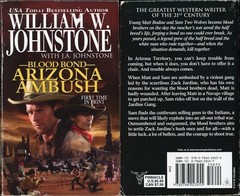 Blood Bond Western Action Adventure Lot of 2 Paperback by William W Johnstone