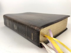 Oxford Pilgrim Study Bible KJV 1976 USA berkshire leather *see details*