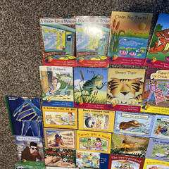 Lot of 44 Rigby PM Story Books Readers Early Learning Homeschool Sight Word K-2
