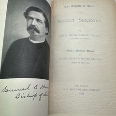 Dignity of Man Select Sermons Samuel Smith Harris 1889 Antique Christian Book