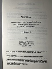 MATRIX III Volume I 1 & 2 II,UFO,Alien,Valdamar Valerian,Large 8.5*11”,REPRINT
