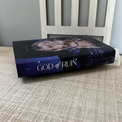 God of Ruin by Rina Kent w/OOP Discreet Hardback Book Legacy of Gods