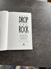 Drop the Rock : by Todd Weber and Bill Pittman . Signed By Bill P Wilson House