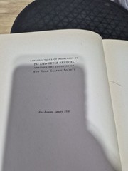The Elder Peter Bruegel 1528 (?) – 1569 by Aldous Huxley 1st Edition 1938 HC