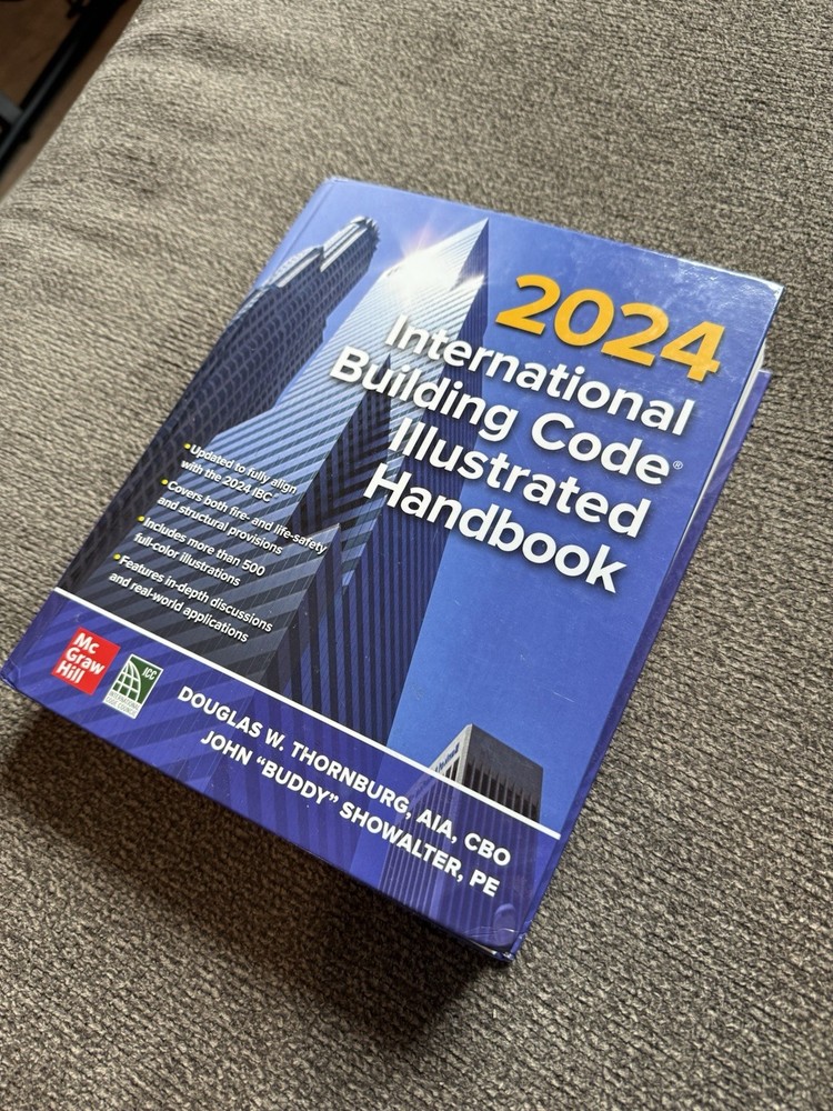 2024 International Building Code Illustrated Handbook by Douglas W. Thornburg
