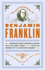 The Autobiography of Benjamin Franklin – Franklin, 0743255062, paperback