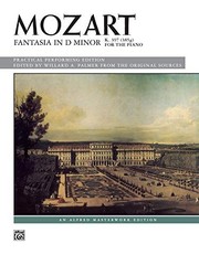 Fantasia in D minor K 397 Shee – Paperback – GOOD