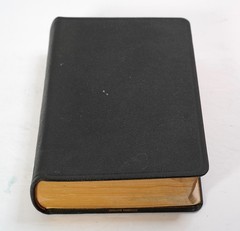 The System Bible Study Enlarged Edition Gilded Maps Black Morocco Leather Vtg