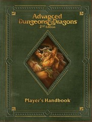 Premium 2nd Edition Advanced Dungeons & Dragons Player’s Handbook AD&D SEALED