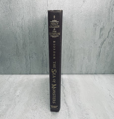 The Sea of Monsters Rick Riordan 1st Edition 4th Print Hardcover Percy Jackson