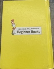 One Fish Two Fish Red Fish Blue Fish By Dr. Seuss Grolier Book Club Edition GOOD
