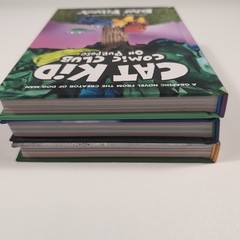 Cat Kid Comic Club by Dav Pilkey Lot of 3 Hardcovers Bundle Kids Books Ages 7-11