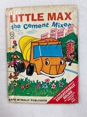 5 Rand McNally Book Lot – dated 1944-1975- Donkey, Bear, Engie, Mixer & King