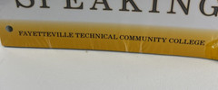 New Loose Leaf Book „Public Speaking” Fayetteville Technical Community College