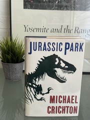 Jurassic Park – Michael Crichton (Hardcover) First Trade Edition/Print, 1st VG
