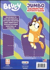 Bluey – Jumbo Coloring And Activity – Book