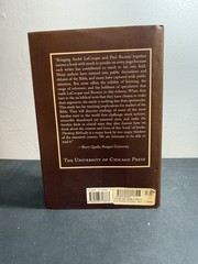 Thinking Biblically Exegetical and Hermeneutical Studies LaCocque Ricoeur 1998