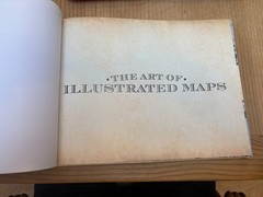 Art of Illustrated Maps by J Roman (2015, Trade Paperback) – very good condition