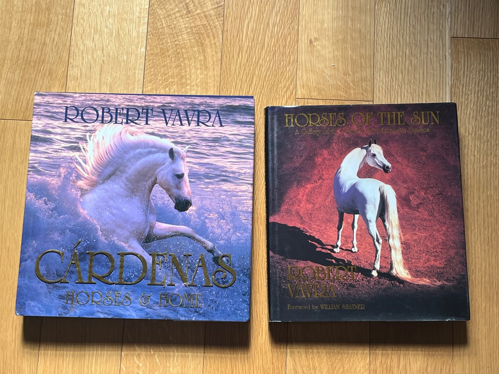 Lot of 1st Printing Robert Vavra CARDENAS Horses & Homes OF THE SUN Hardcover