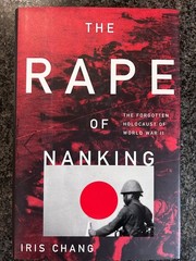 ✰ The Rape of Nanking ✰ Iris Chang Hardcover Dust Jacket WWII Military History